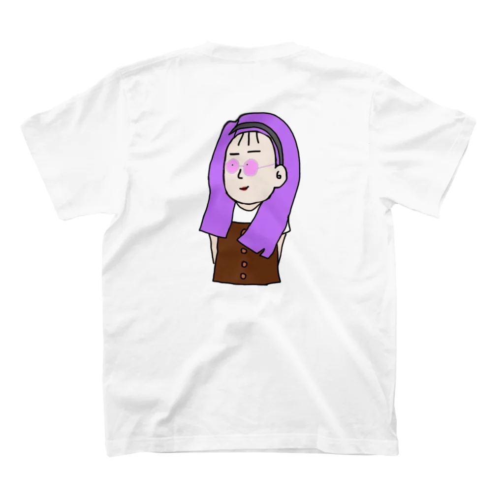 ゲンのピエールみうちゃん スタンダードTシャツの裏面