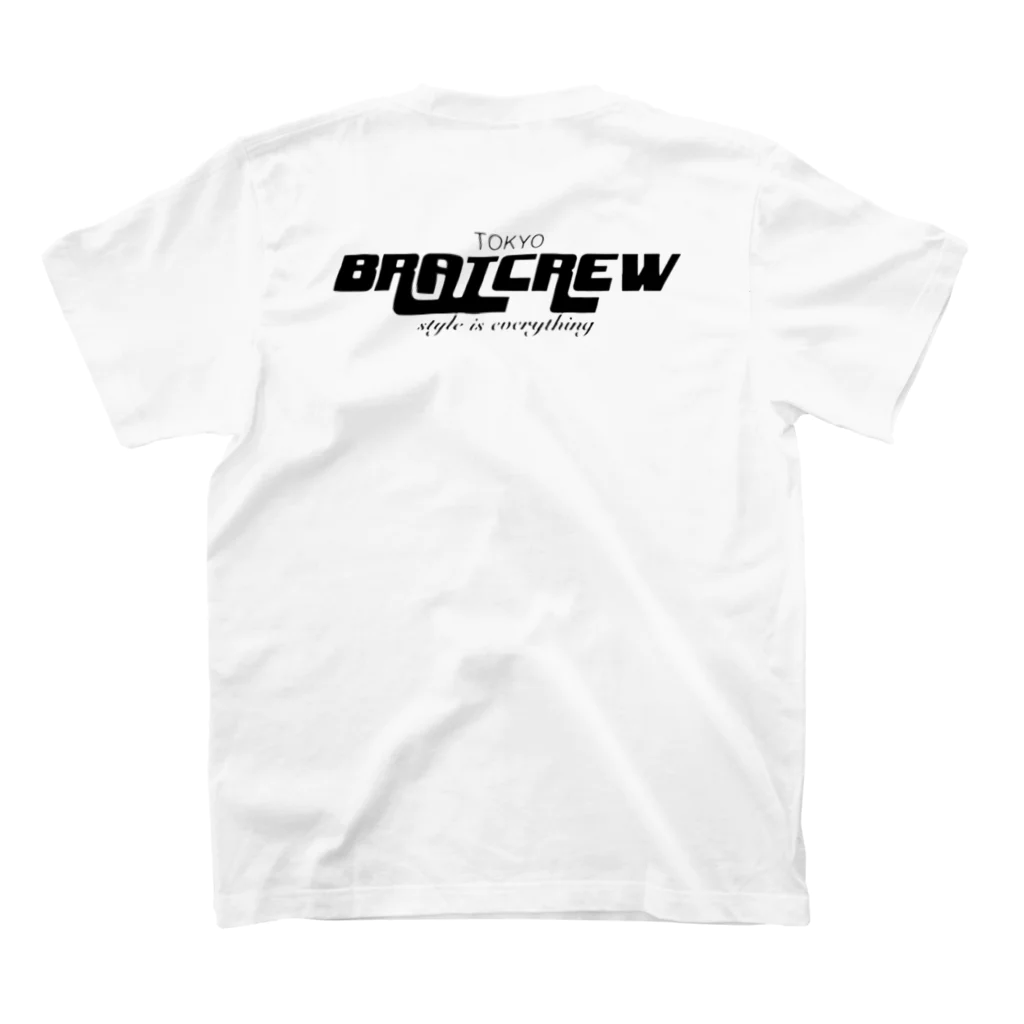 BRAT_CREWのBRAT crew スタンダードTシャツの裏面