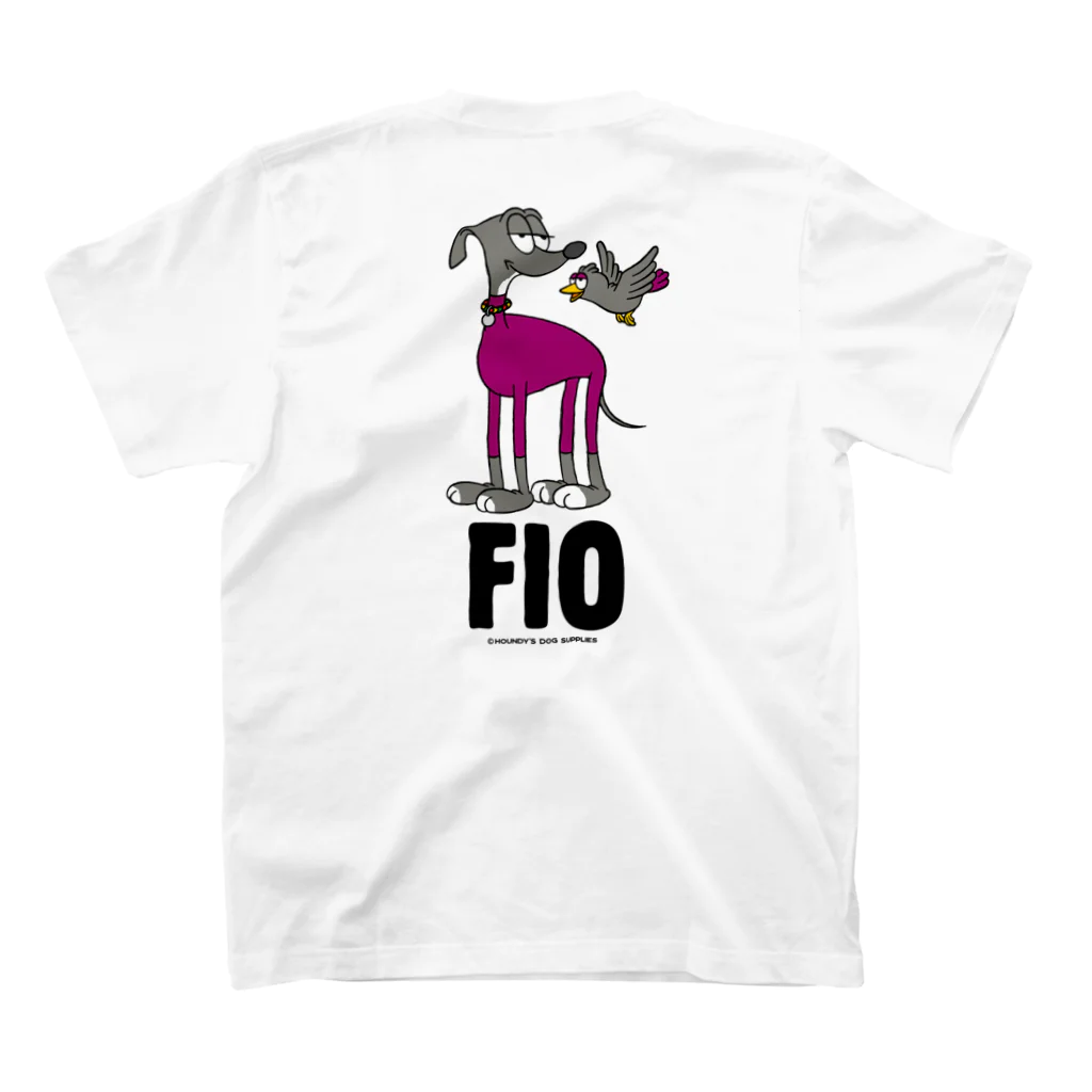 イタグレショップのFIOさん専用 背面プリント スタンダードTシャツの裏面