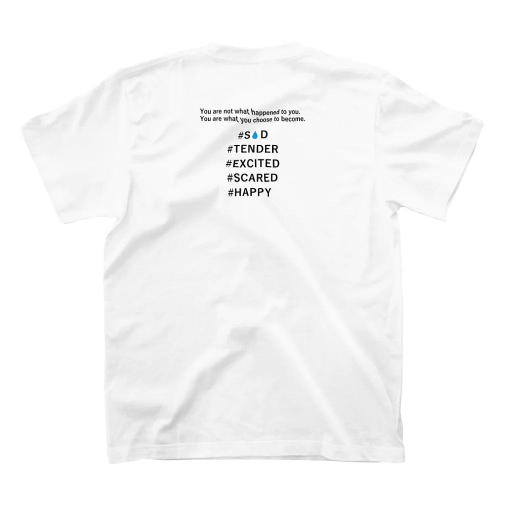 Anti SadnessのAnti Emotion-T1 Regular Fit T-Shirtの裏面