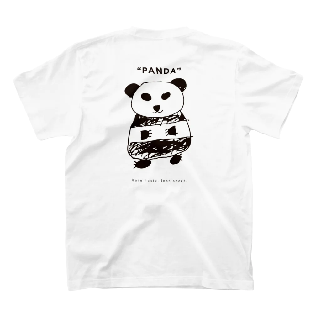 マイケル コケイのPANDA スタンダードTシャツの裏面