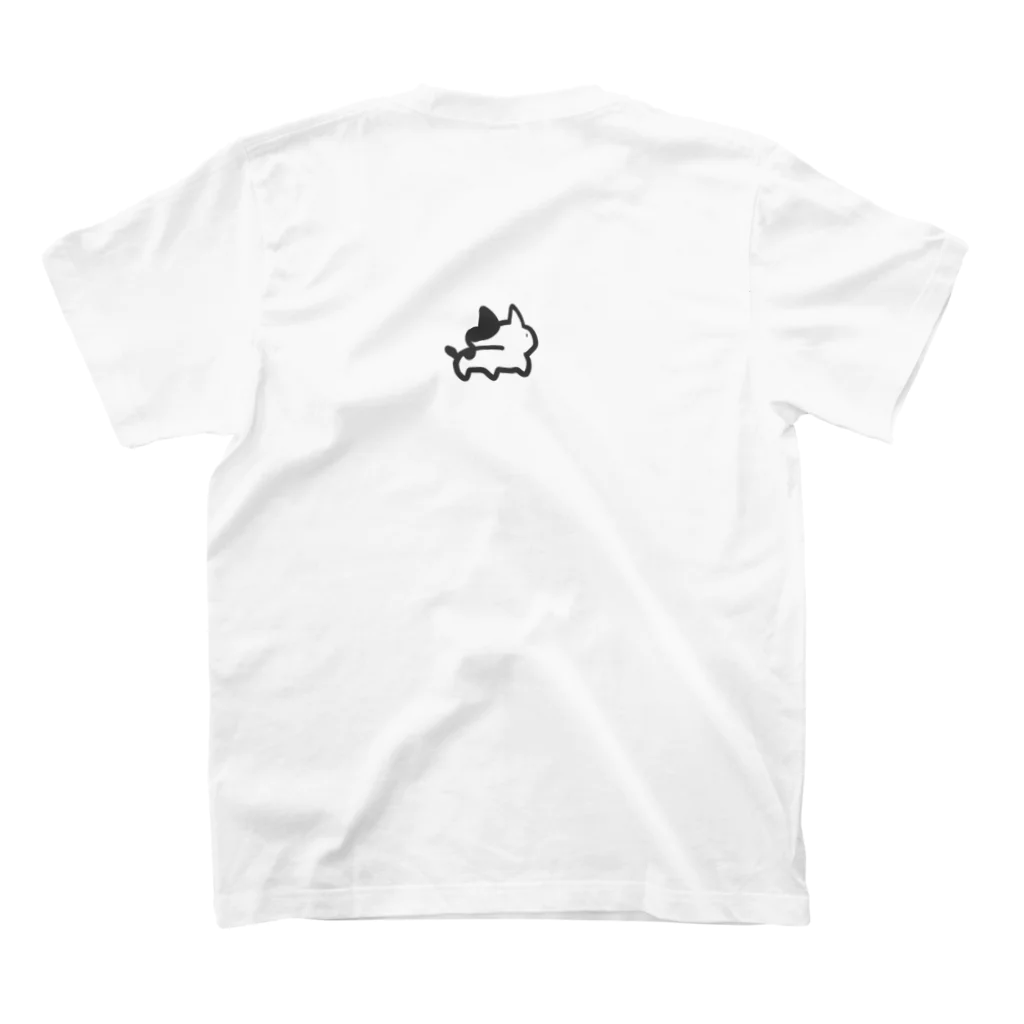 n_shhhinのミニふく スタンダードTシャツの裏面