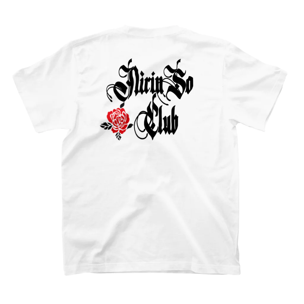 2rinso-nirinsoのNIRINSO CLUB スタンダードTシャツの裏面