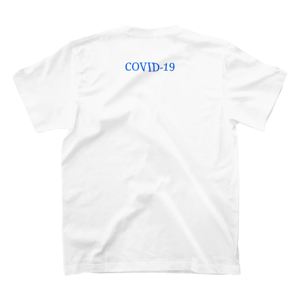 デリーのCOVID(コビッド・コヴィッド) スタンダードTシャツの裏面