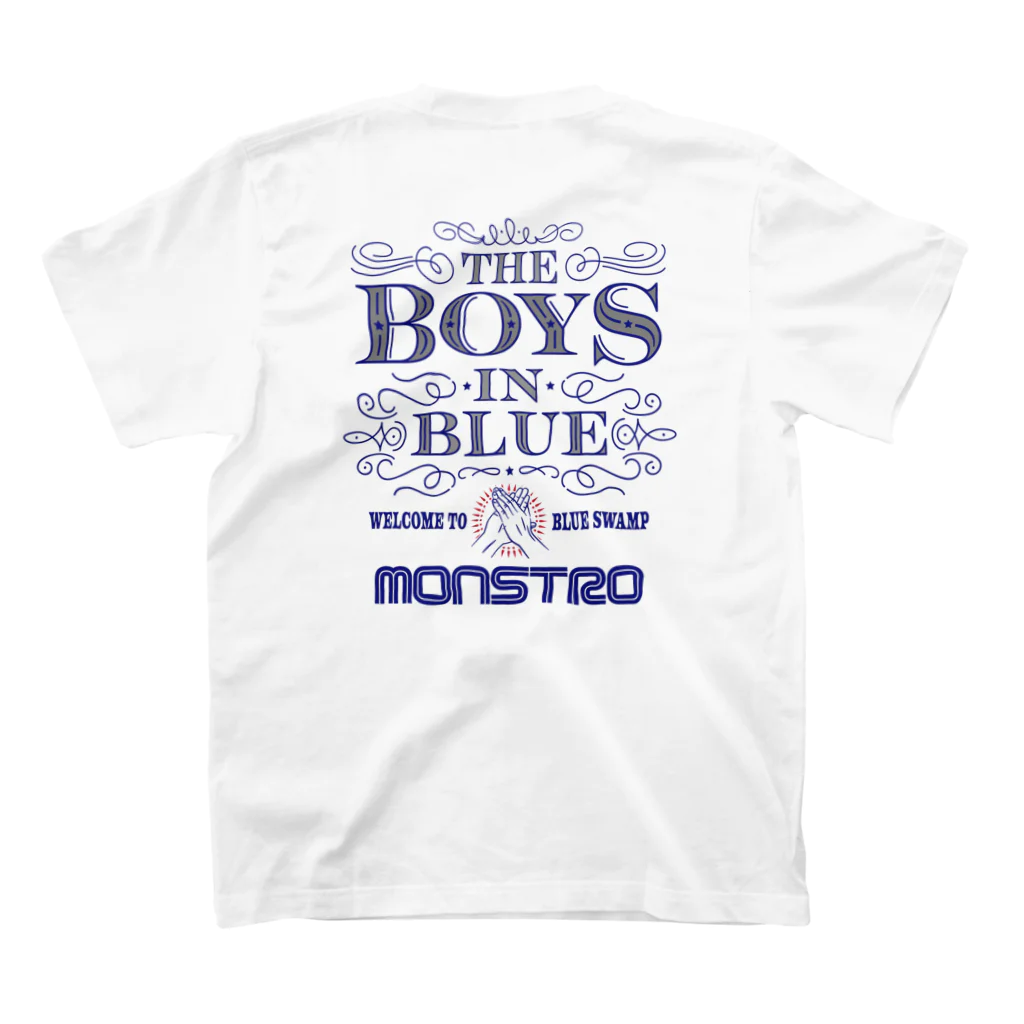 なー＠No.169のBOYS IN BLUE 2020（B) スタンダードTシャツの裏面