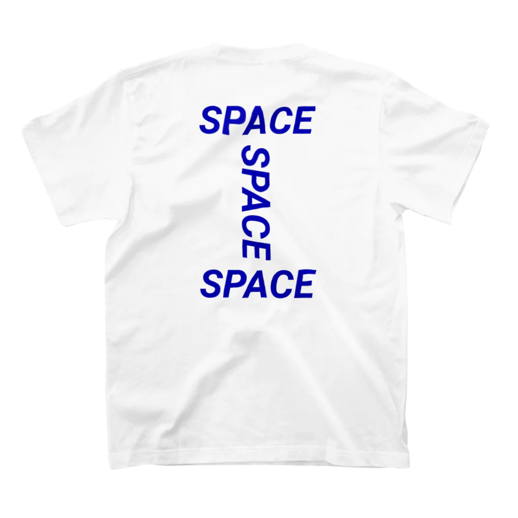 saraquamarianoのSPACE (両面) Regular Fit T-Shirtの裏面