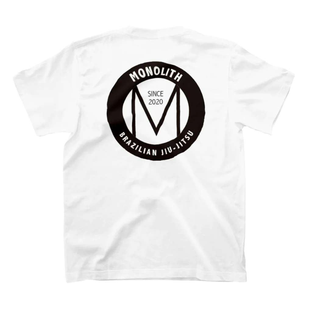 ゲキレイショーオンラインショップのMONOLITH(モノリス）グッズ Regular Fit T-Shirtの裏面