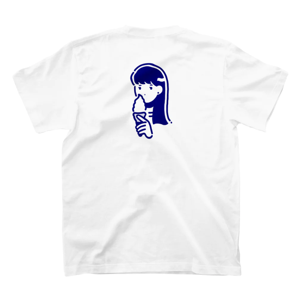 pum shopのブレイクタイム ガ〜ル(back print) スタンダードTシャツの裏面