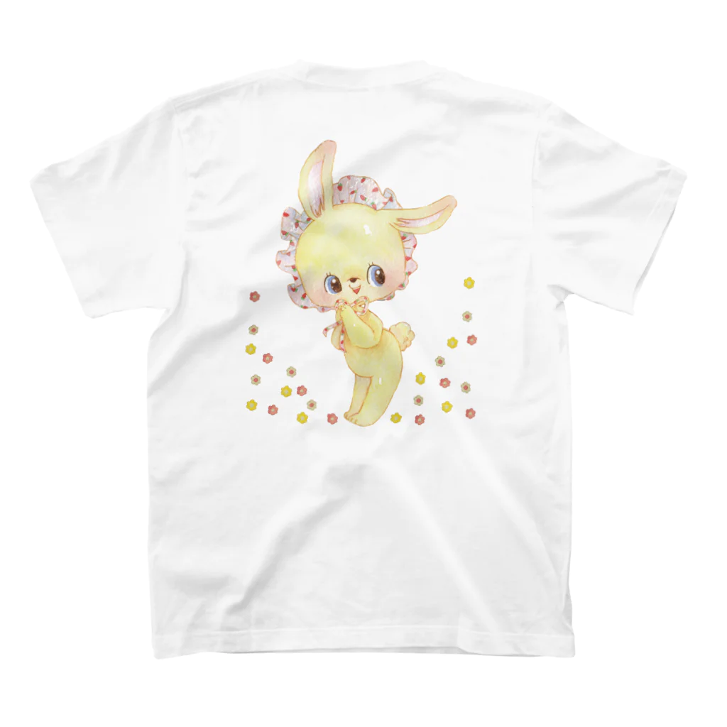 huwakoのうさちゃん スタンダードTシャツの裏面