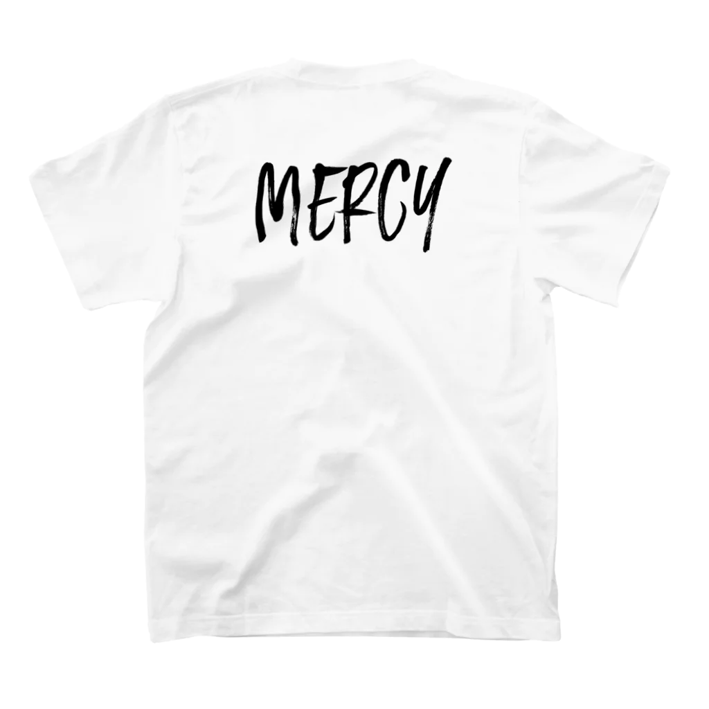 mercy_graceのバックプリント スタンダードTシャツの裏面