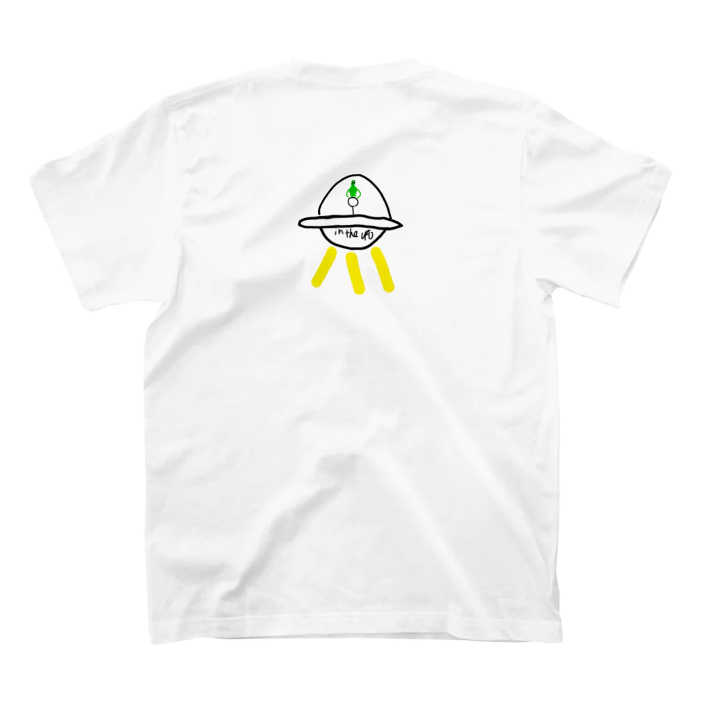 in_the_ufoのin_the_ufo スタンダードTシャツの裏面