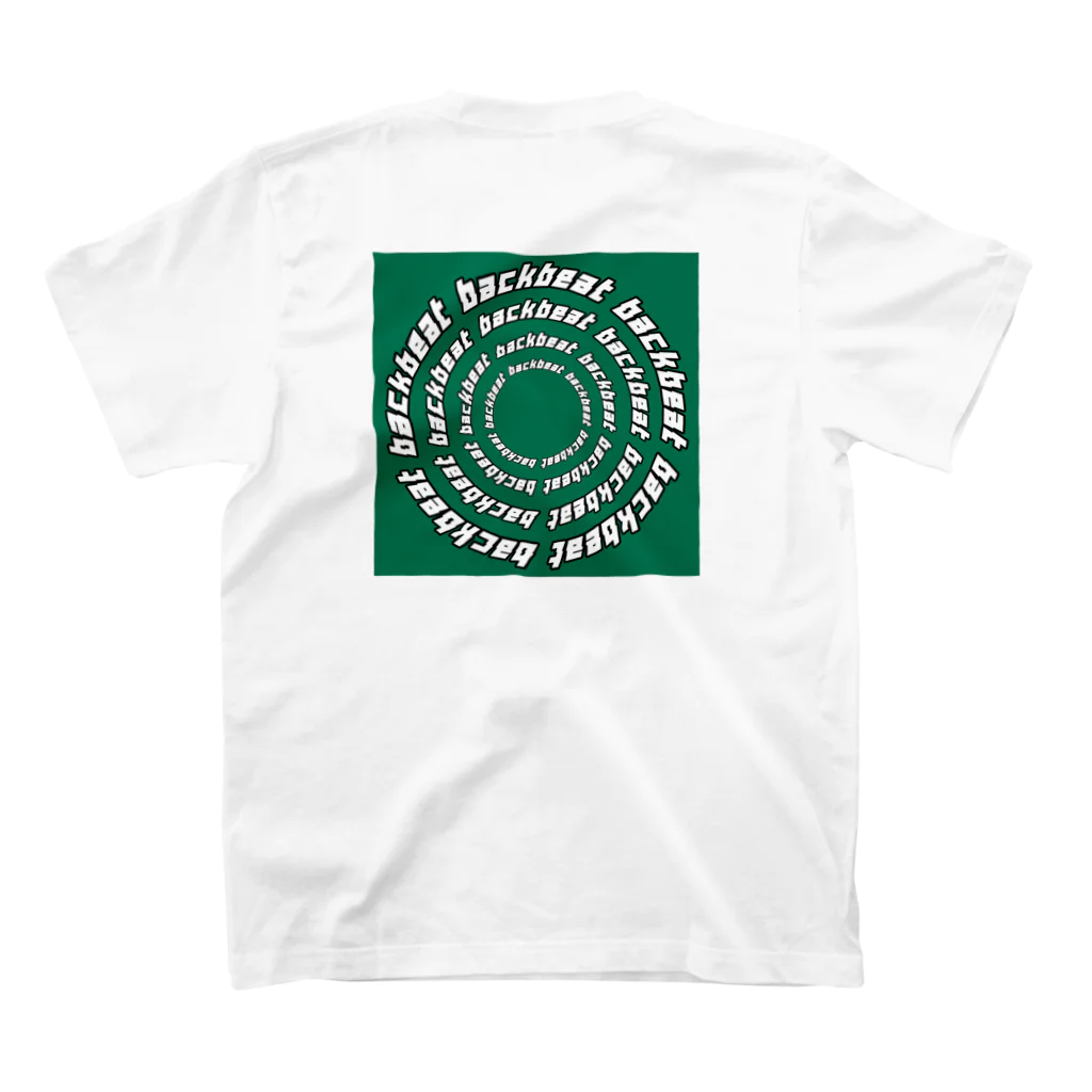 offsideのbackbeat スタンダードTシャツの裏面