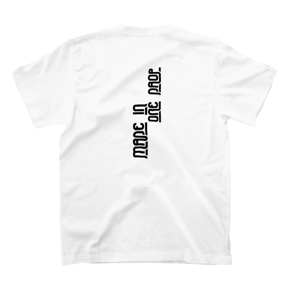 ONE-DROP88のMade In Lievre スタンダードTシャツの裏面