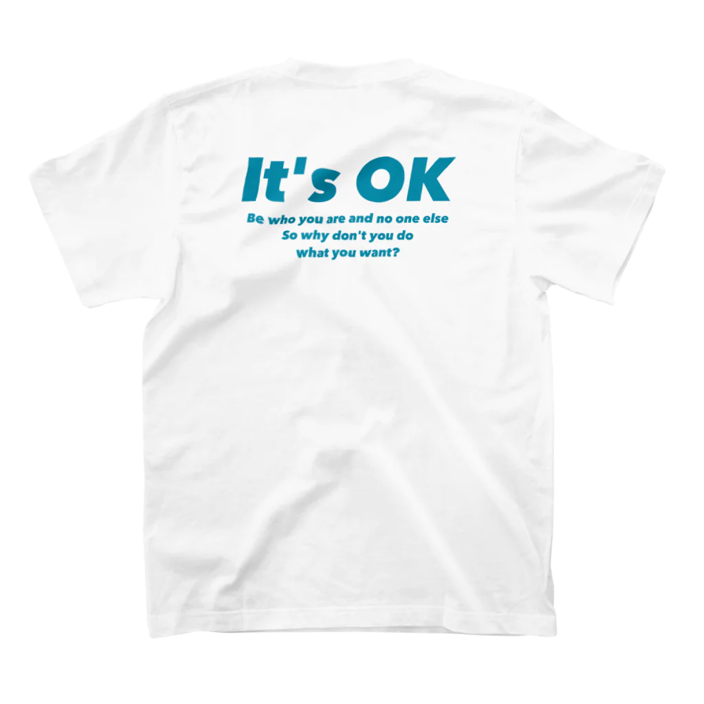 Ra'Ries.のIt's OK スタンダードTシャツの裏面