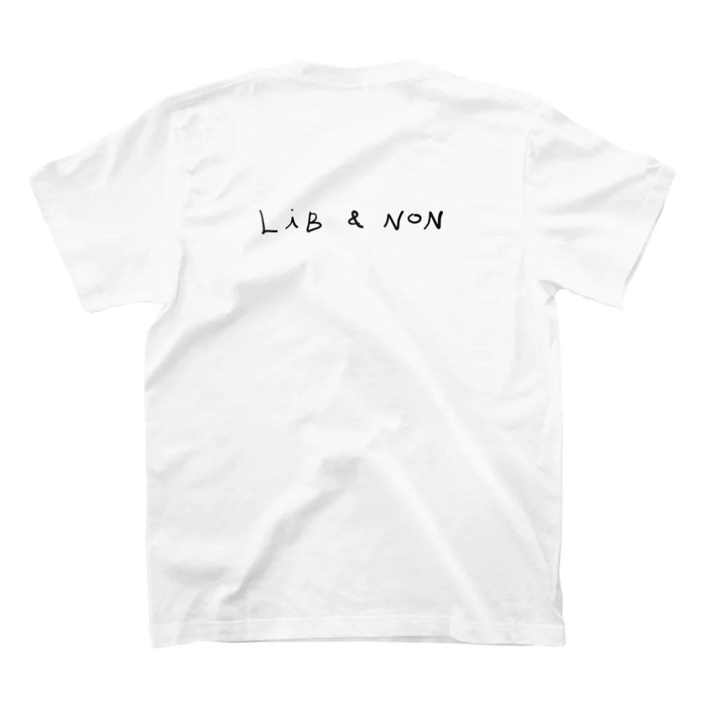 nanandのLIB&NON Regular Fit T-Shirtの裏面