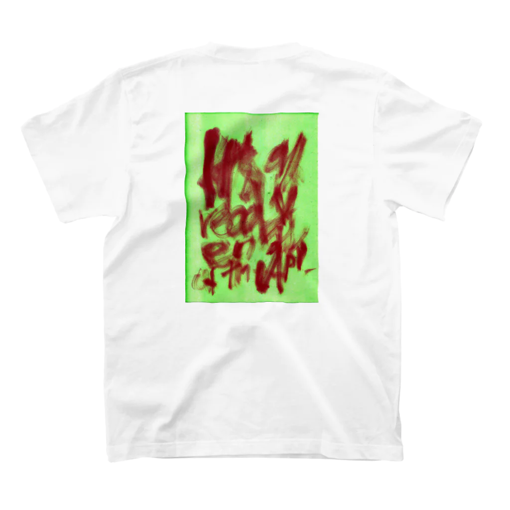 M A O  Y O S H I N Oのletter / mono 2020.4.22. スタンダードTシャツの裏面