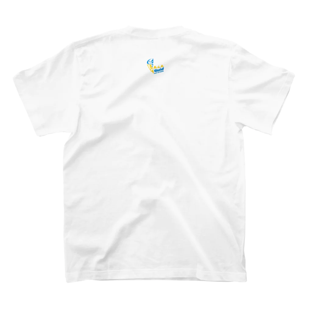 ELEquid ice creamの有能五本指のウルフ。 スタンダードTシャツの裏面