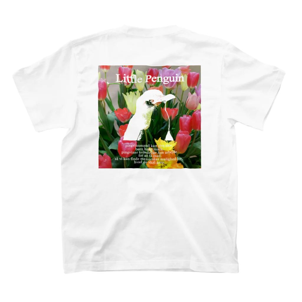 Little Penguin SouvenirのTulip LP スタンダードTシャツの裏面