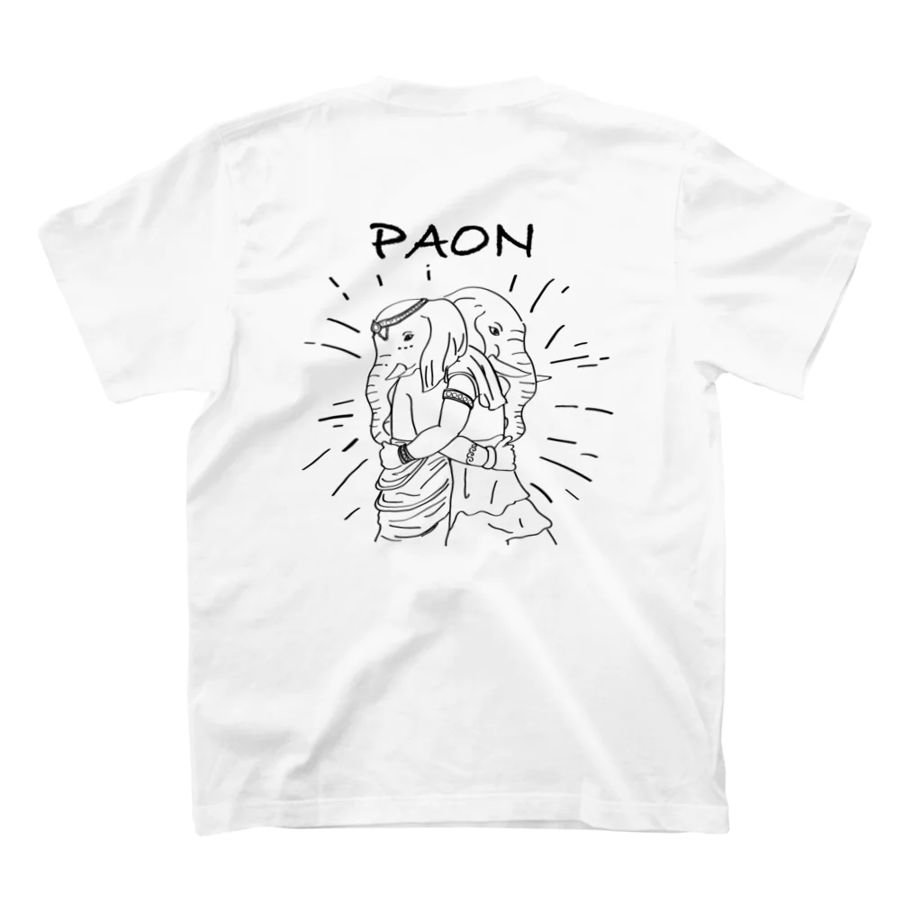 あたまゆるふわのzousan スタンダードTシャツの裏面