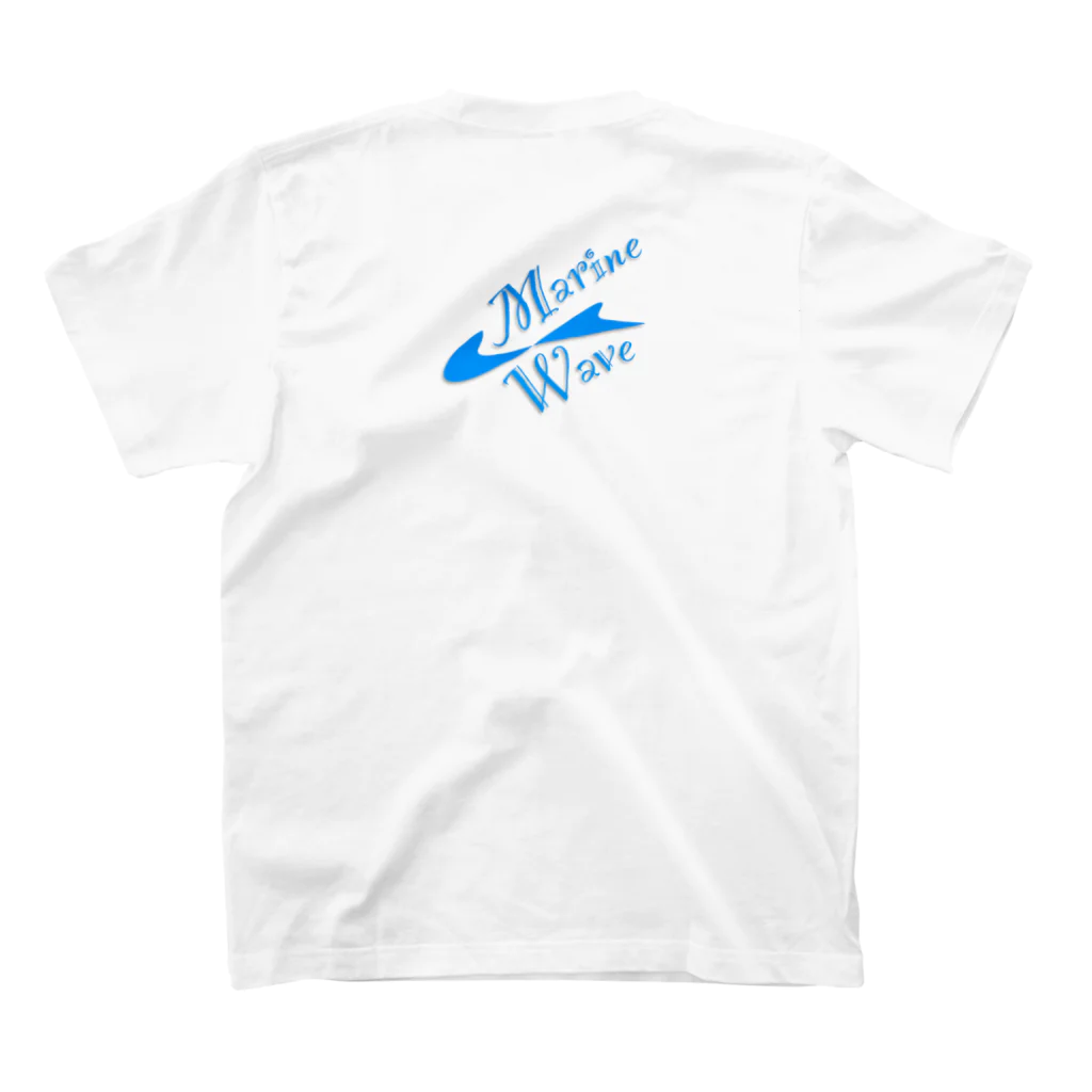 Marine☆WaveのMarine☆Wave(4カラー) Regular Fit T-Shirtの裏面