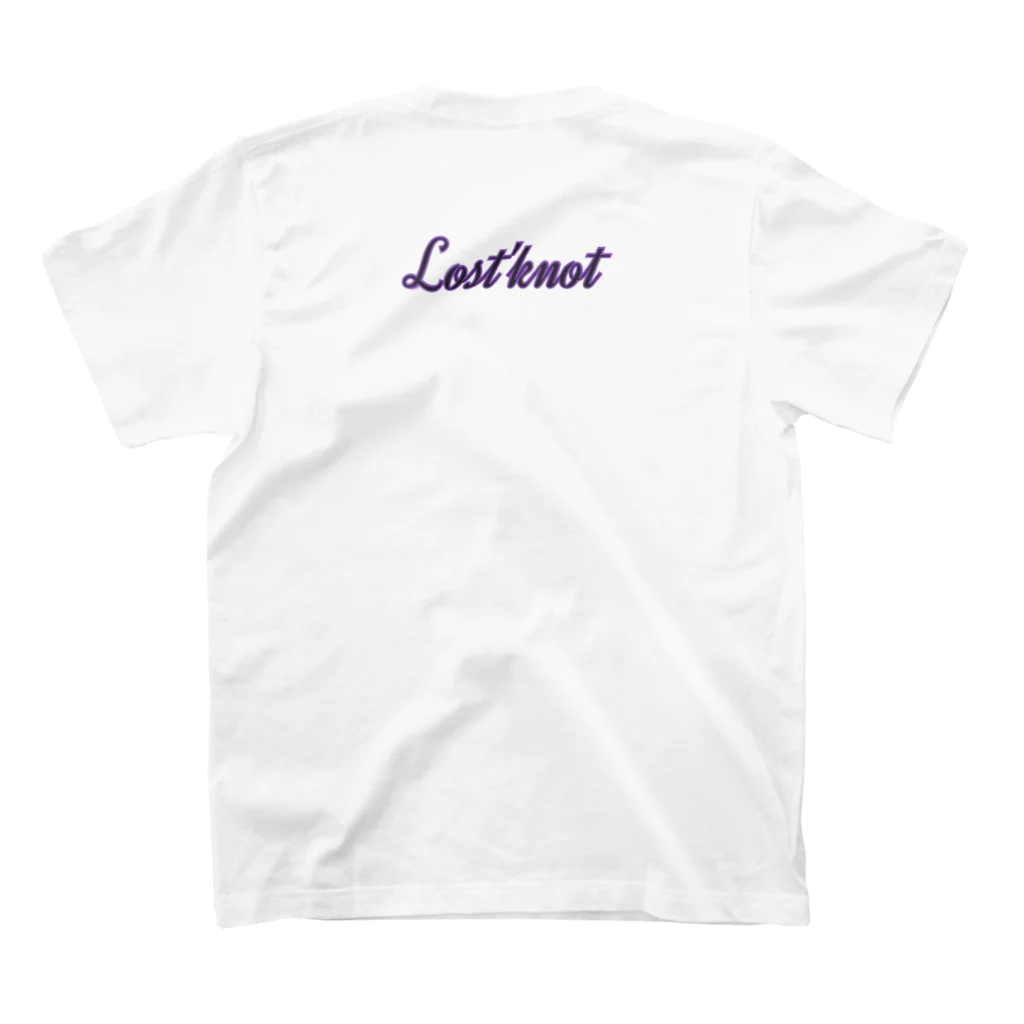 Lost'knotの味覚 スタンダードTシャツの裏面