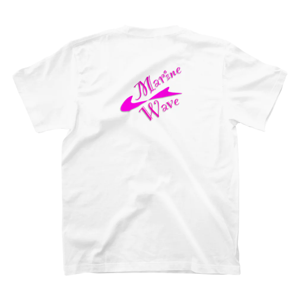 Marine☆WaveのMarine☆Wave(5カラー) Regular Fit T-Shirtの裏面