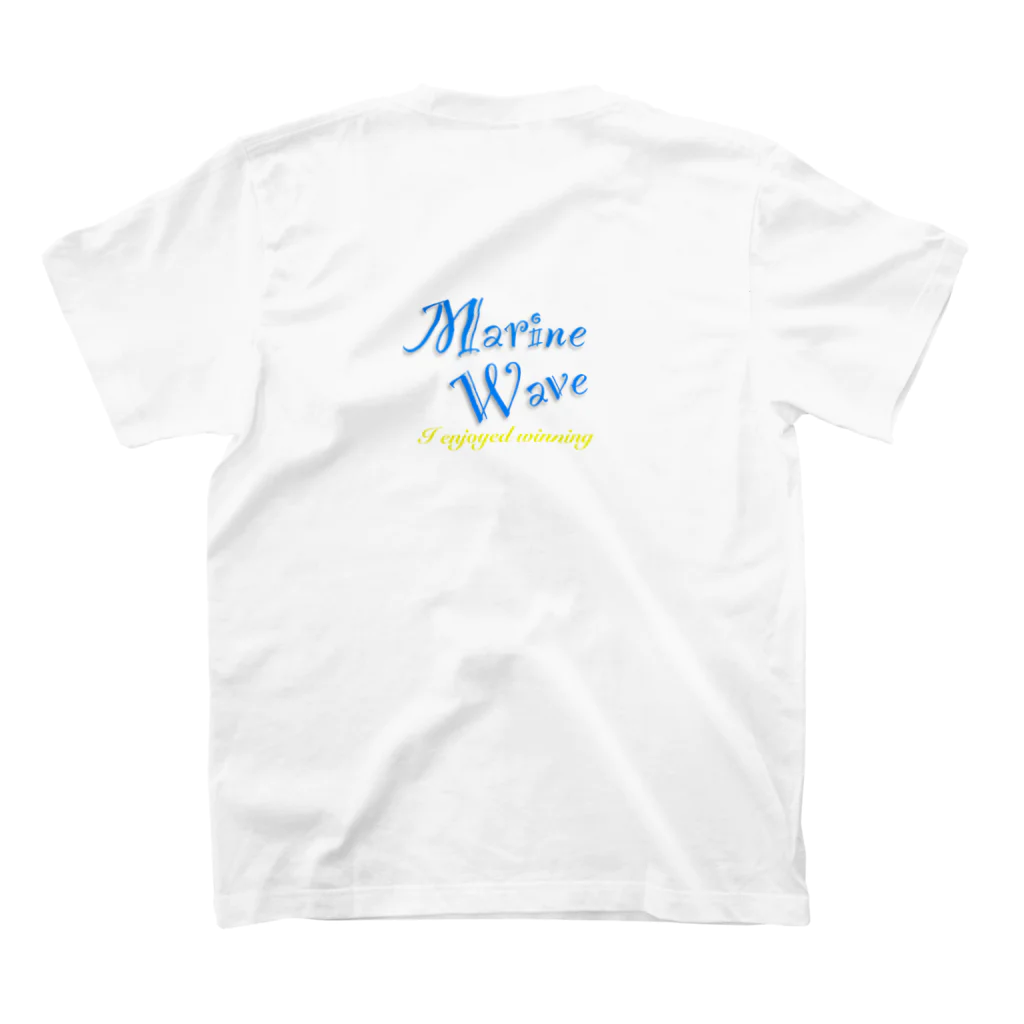 Marine☆WaveのMarine☆Wave(9カラー) スタンダードTシャツの裏面