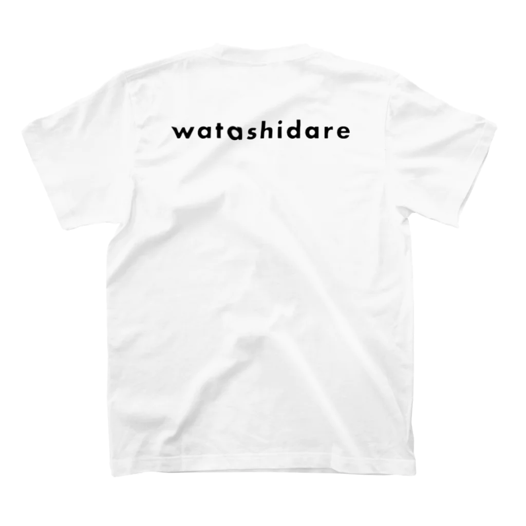 LightsMEの背中で訴える watashidare Regular Fit T-Shirtの裏面