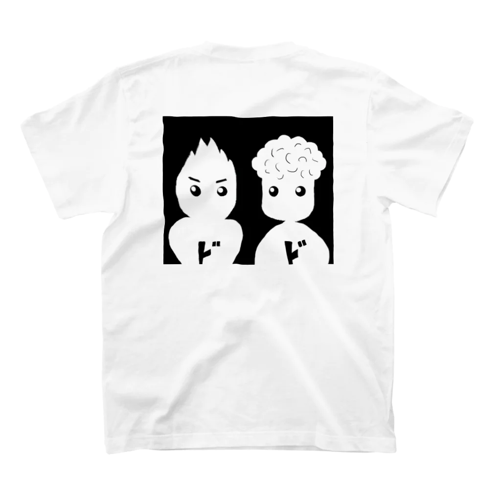 k   o  ü   Takahashiのチャンネルドドン　公式グッズ スタンダードTシャツの裏面