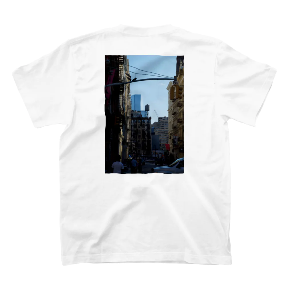 SATOIMOTOIMOのTRIP OF NYC  スタンダードTシャツの裏面