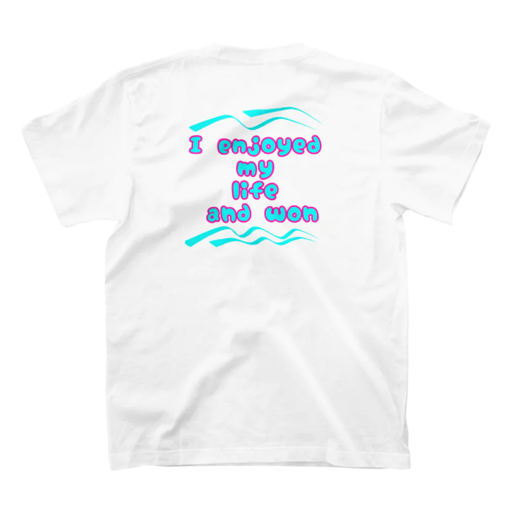 Marine☆WaveのMarine☆Wave(ロゴ左寄り) スタンダードTシャツの裏面