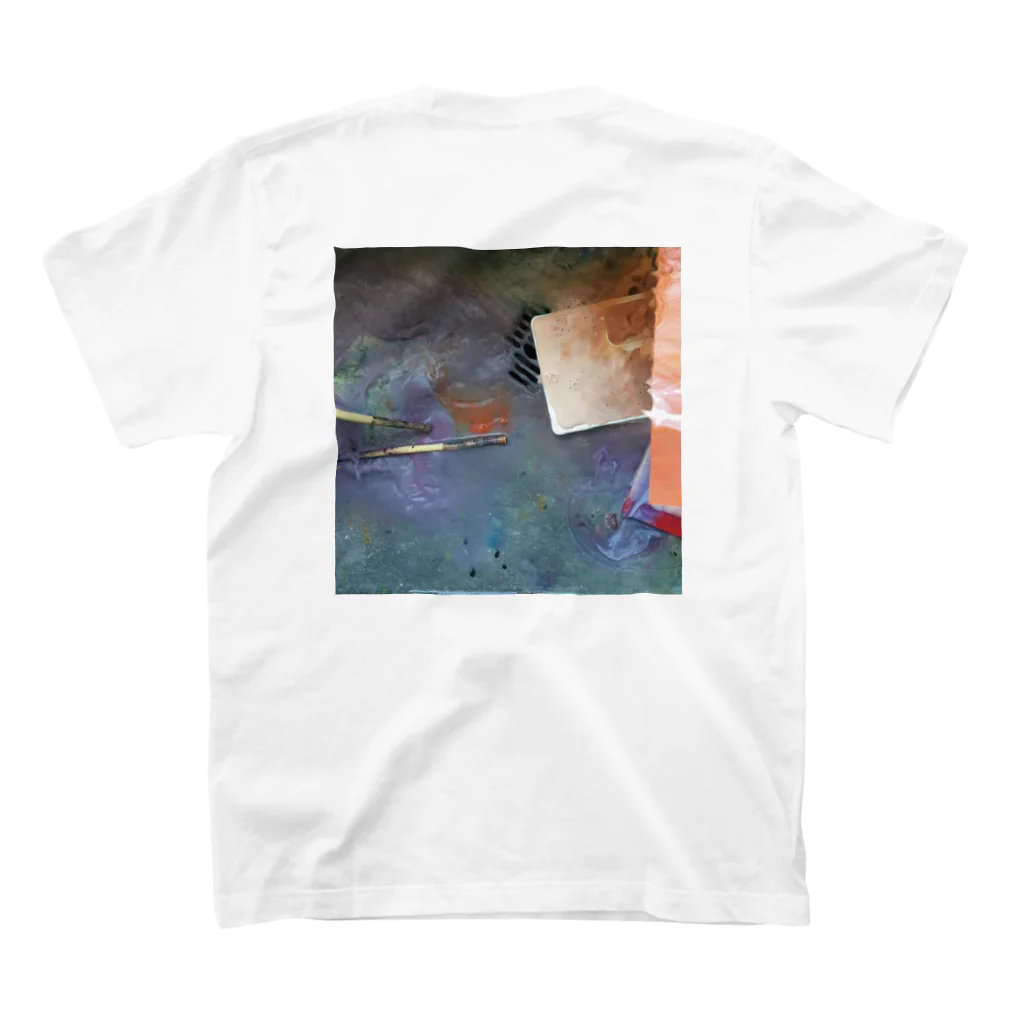 SeriのA sink in an art club スタンダードTシャツの裏面