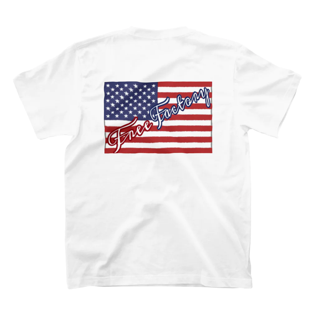 𝔽𝕣𝕖𝕖𝔽𝕒𝕔𝕥𝕠𝕣𝕪のAmerican🇺🇸 Regular Fit T-Shirtの裏面