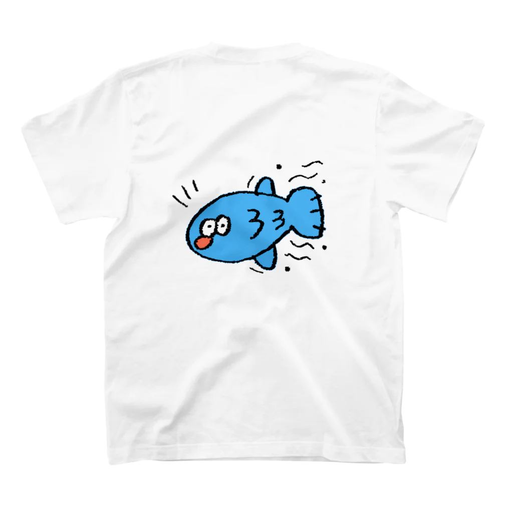 Young Kimの🐟 スタンダードTシャツの裏面