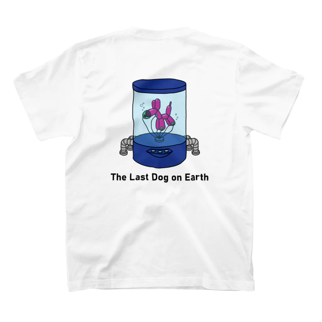 PENGUIN PEARL PRESENTSのThe Last Dog on Earth  スタンダードTシャツの裏面