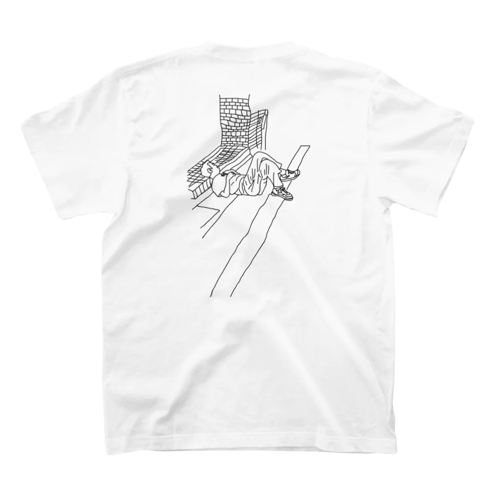 a-sanのゆっT スタンダードTシャツの裏面