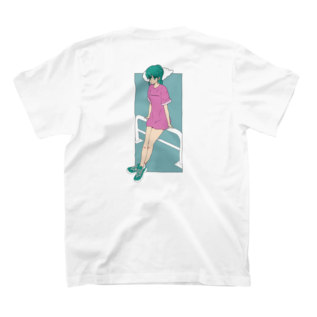 Rayのcigarette t-shirt (背面プリント) スタンダードTシャツの裏面