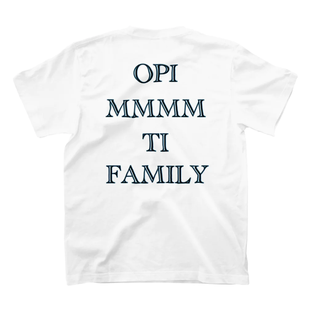 Yusuke MuranoのOMT FAMILY スタンダードTシャツの裏面