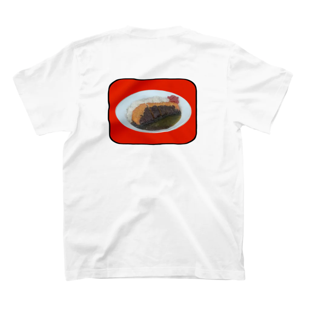 たい焼きくんの赤のれん食堂 スタンダードTシャツの裏面