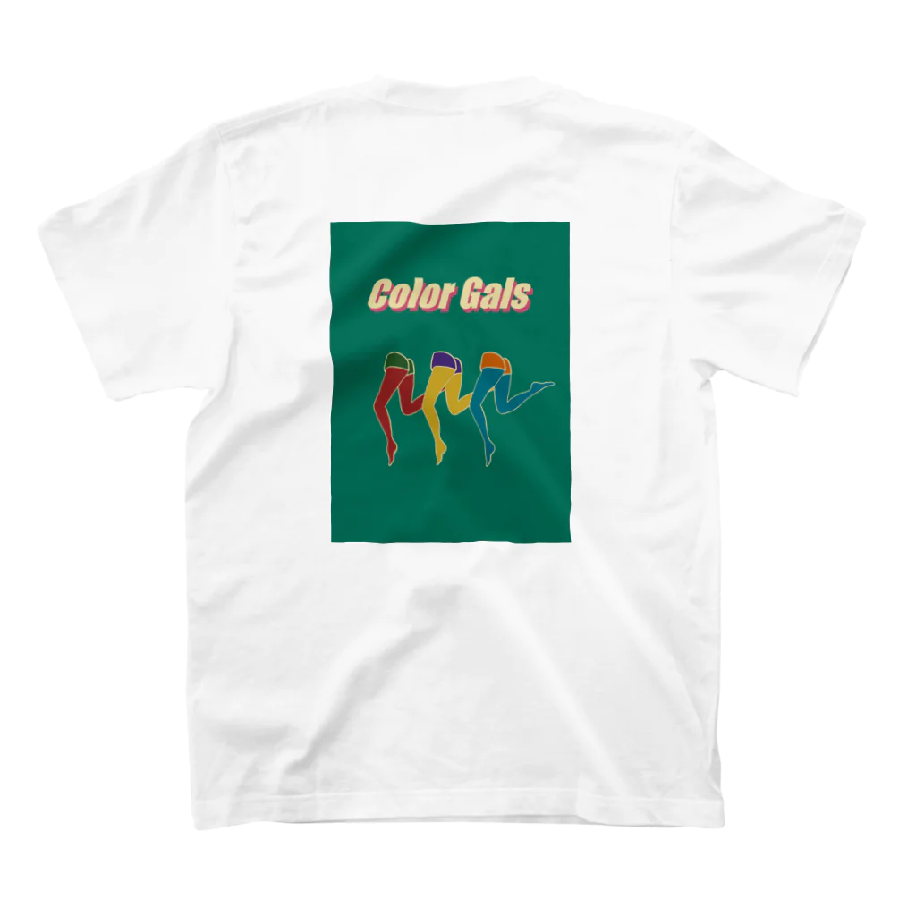 P.chyのColor Gals スタンダードTシャツの裏面