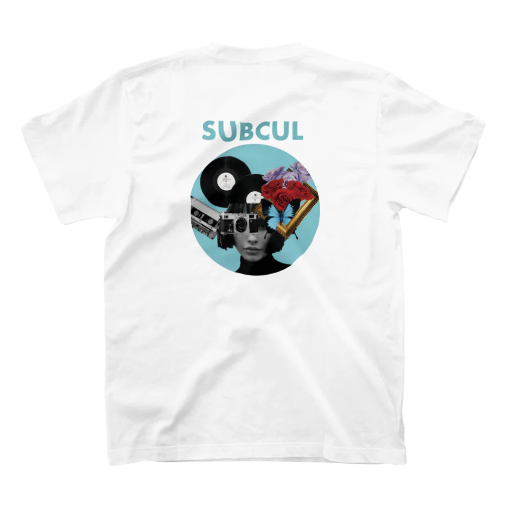 なるきのSUBCUL Girl サブカル女 スタンダードTシャツの裏面