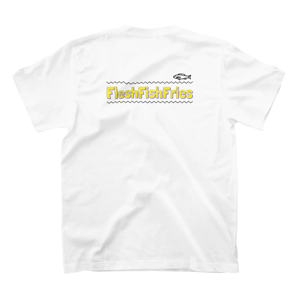 FleshFishFriesのFleshFishFries 2 スタンダードTシャツの裏面