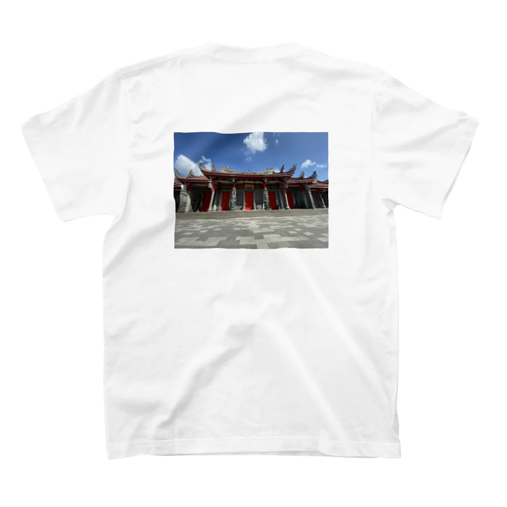 persieのtemple スタンダードTシャツの裏面