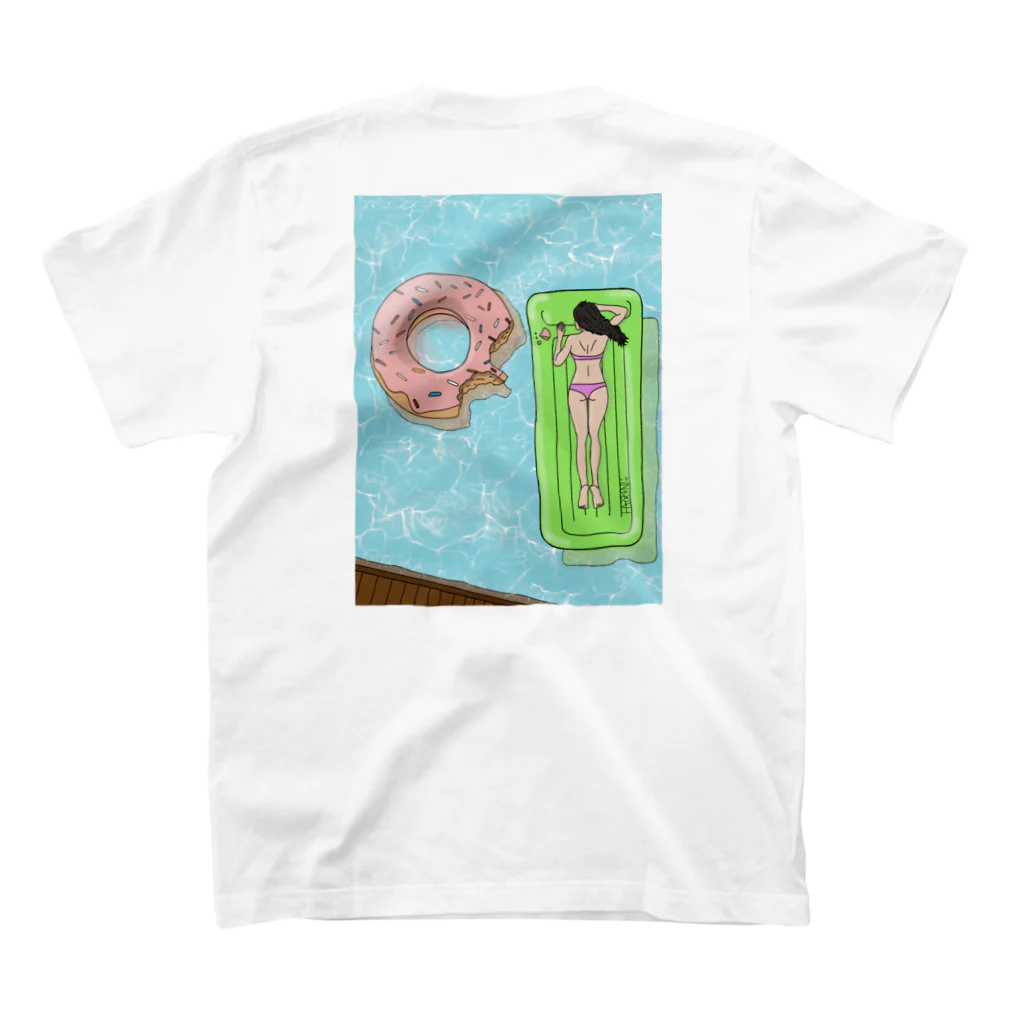 岡田治己(Haruki Okada)のDONUT スタンダードTシャツの裏面