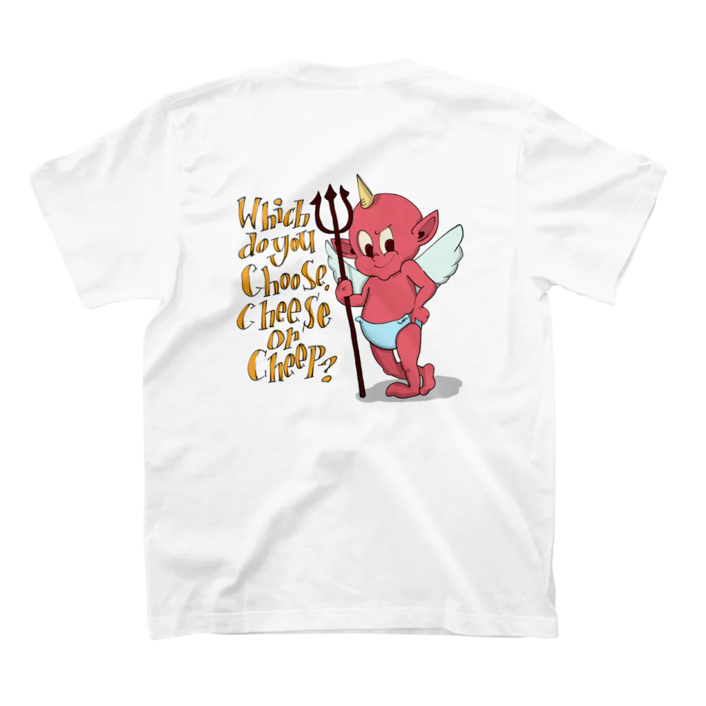 queer_lollipop_pepperのbaby red devil Regular Fit T-Shirtの裏面