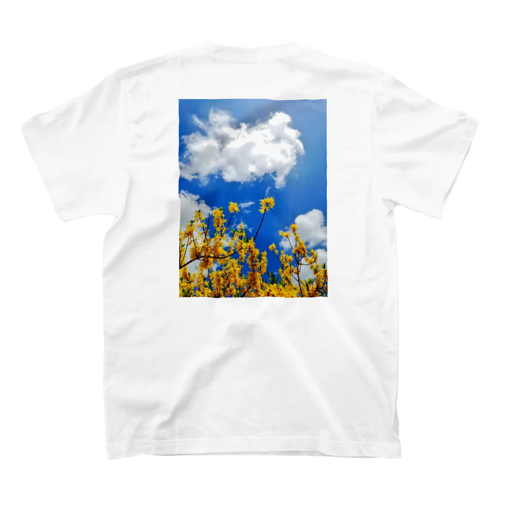 うみのみせの春の花 Regular Fit T-Shirtの裏面