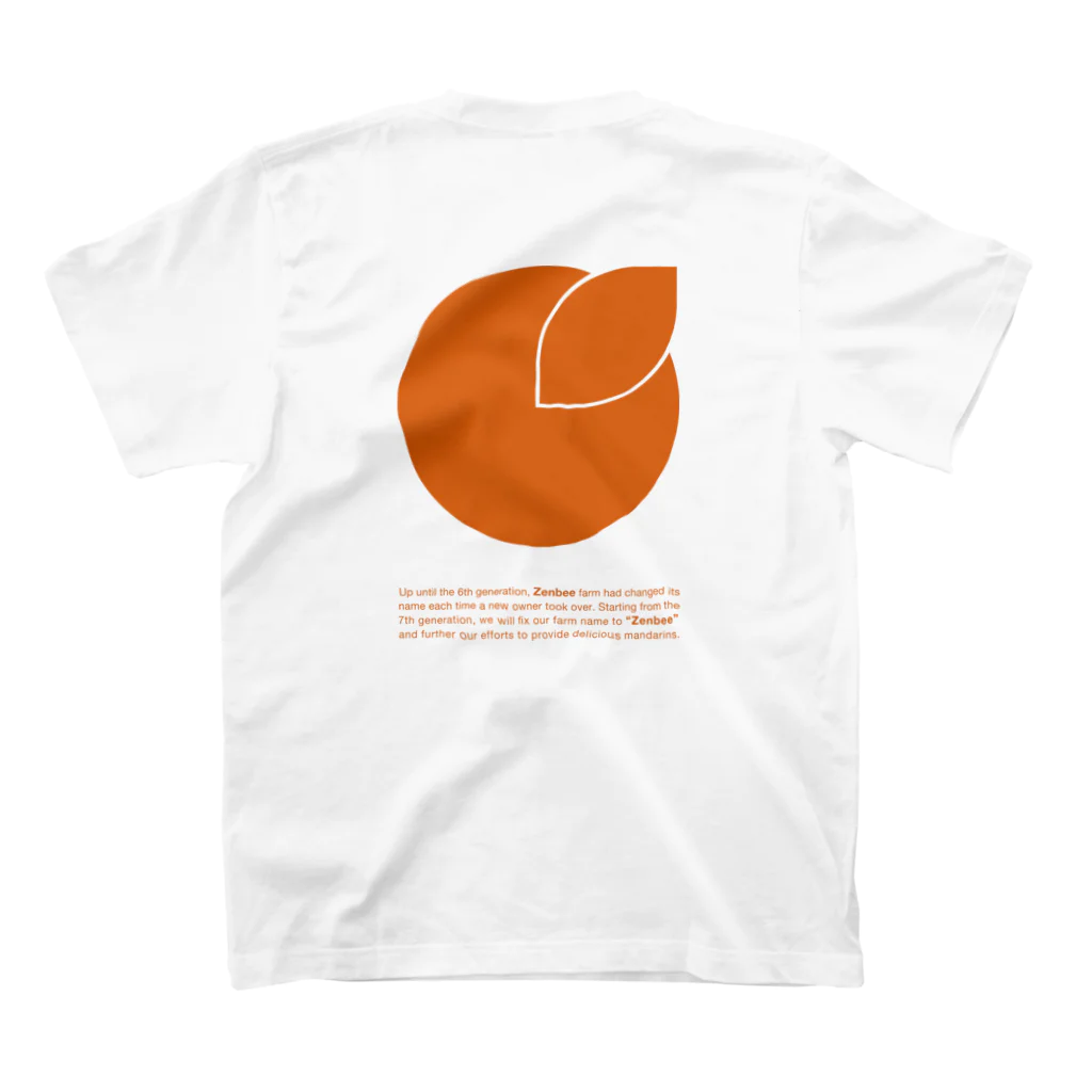 our shopの【夏季限定】mandarins スタンダードTシャツの裏面