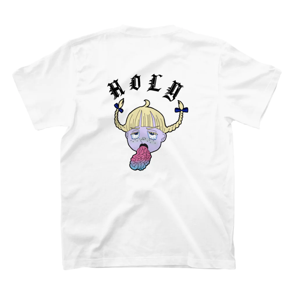 𝕳𝖔𝖑𝖞　.のHOLY GIRL Regular Fit T-Shirtの裏面