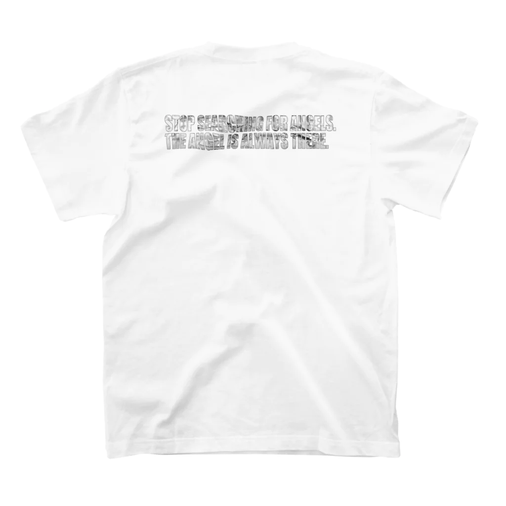 Kazumichi Otsubo's Souvenir departmentのThe Angel is always there ~ Revelation of passing スタンダードTシャツの裏面