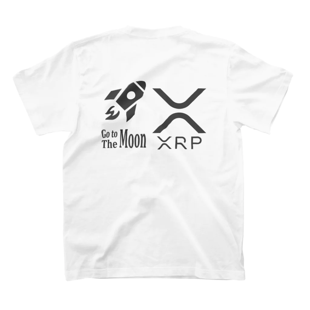 Pana@XRPのXRP Tシャツ3 スタンダードTシャツの裏面